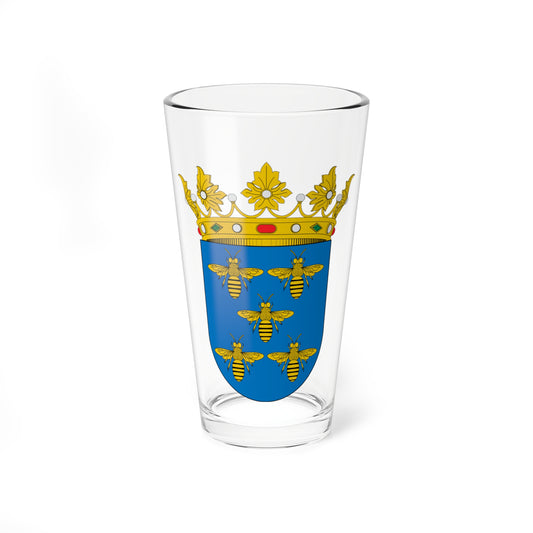 Escudo de Béjar-Salamanca (Spain) (Coat of Arms) Pint Glass 16oz