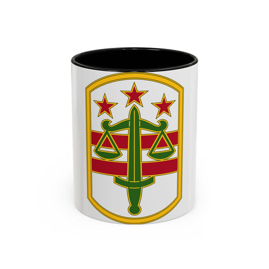 260 Military Police Command 3 (U.S. Army) Accent Coffee Mug