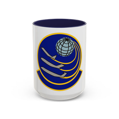 373 Training Squadron AETC (U.S. Air Force) Accent Coffee Mug