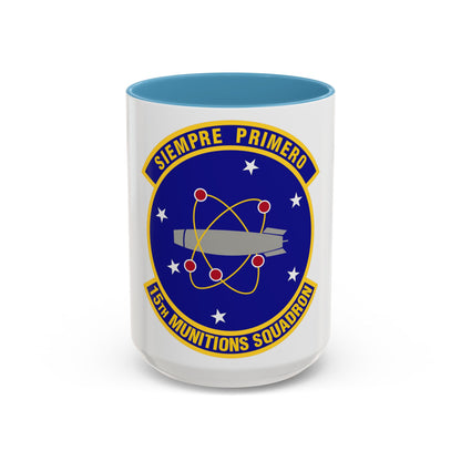 15th Munitions Squadron (U.S. Air Force) Accent Coffee Mug