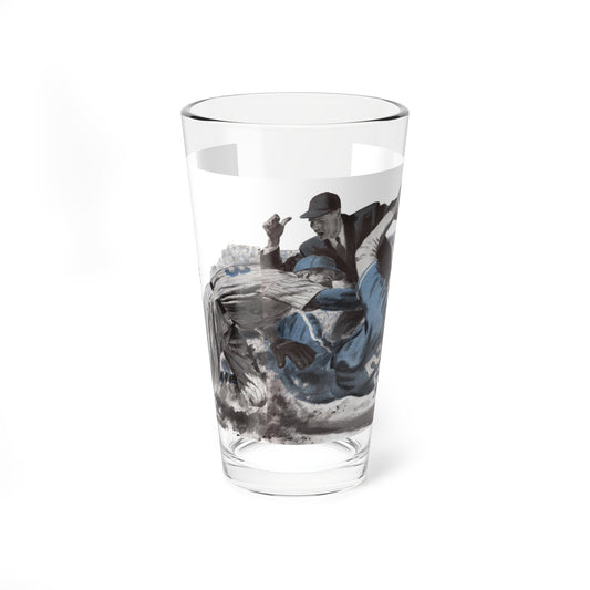 Infield Wonder Boy, Argosy, July 1949 - Pint Glass 16oz