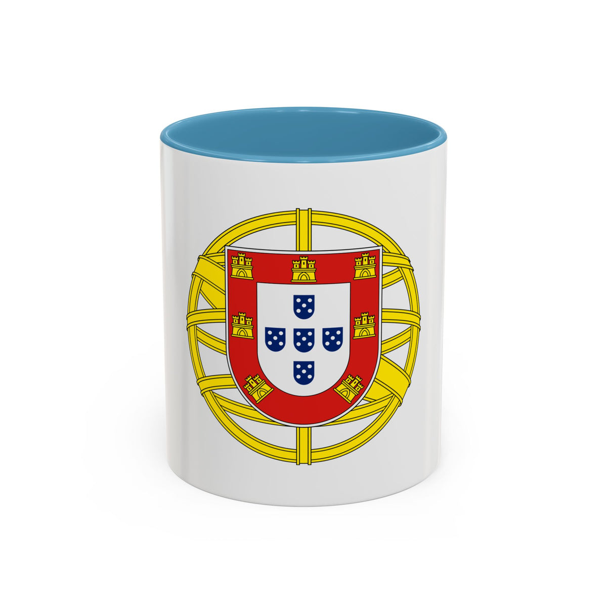 Coat of arms of Portugal (lesser) - Accent Coffee Mug