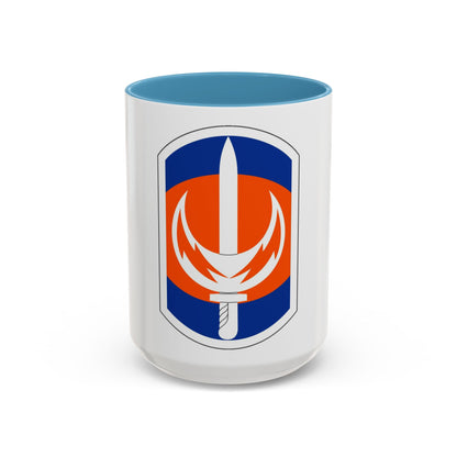 228 Signal Brigade (U.S. Army) Accent Coffee Mug