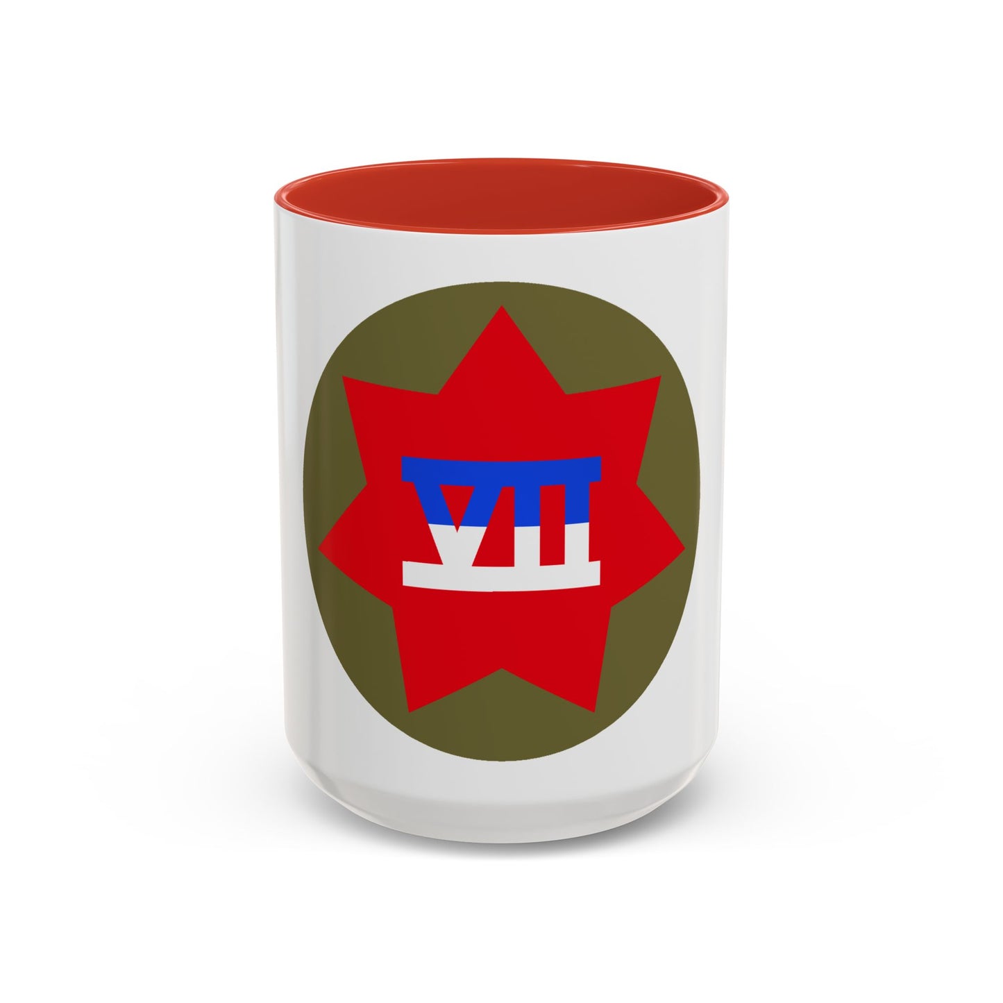 VII Corps (U.S. Army) Accent Coffee Mug