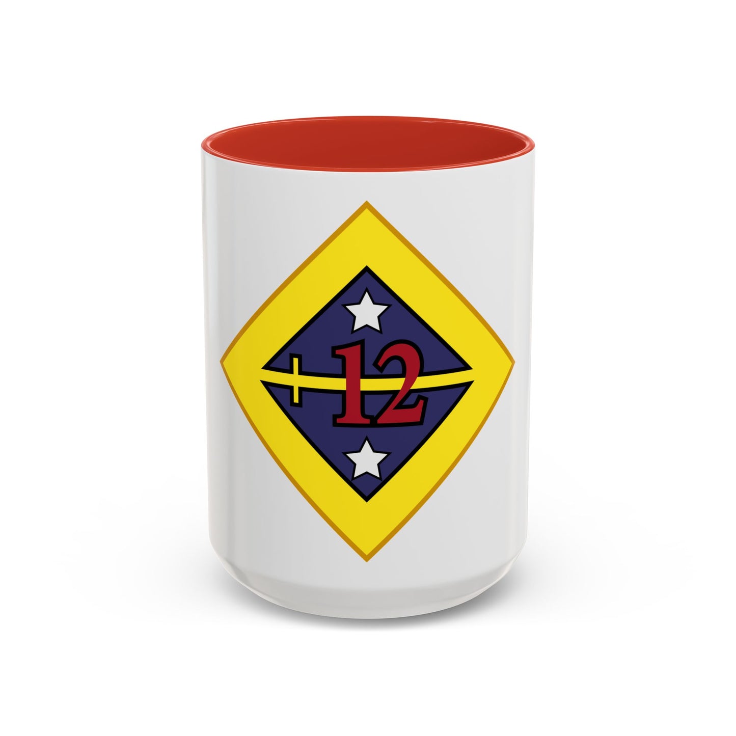 12th US division Insignia (U.S. Army) Accent Coffee Mug