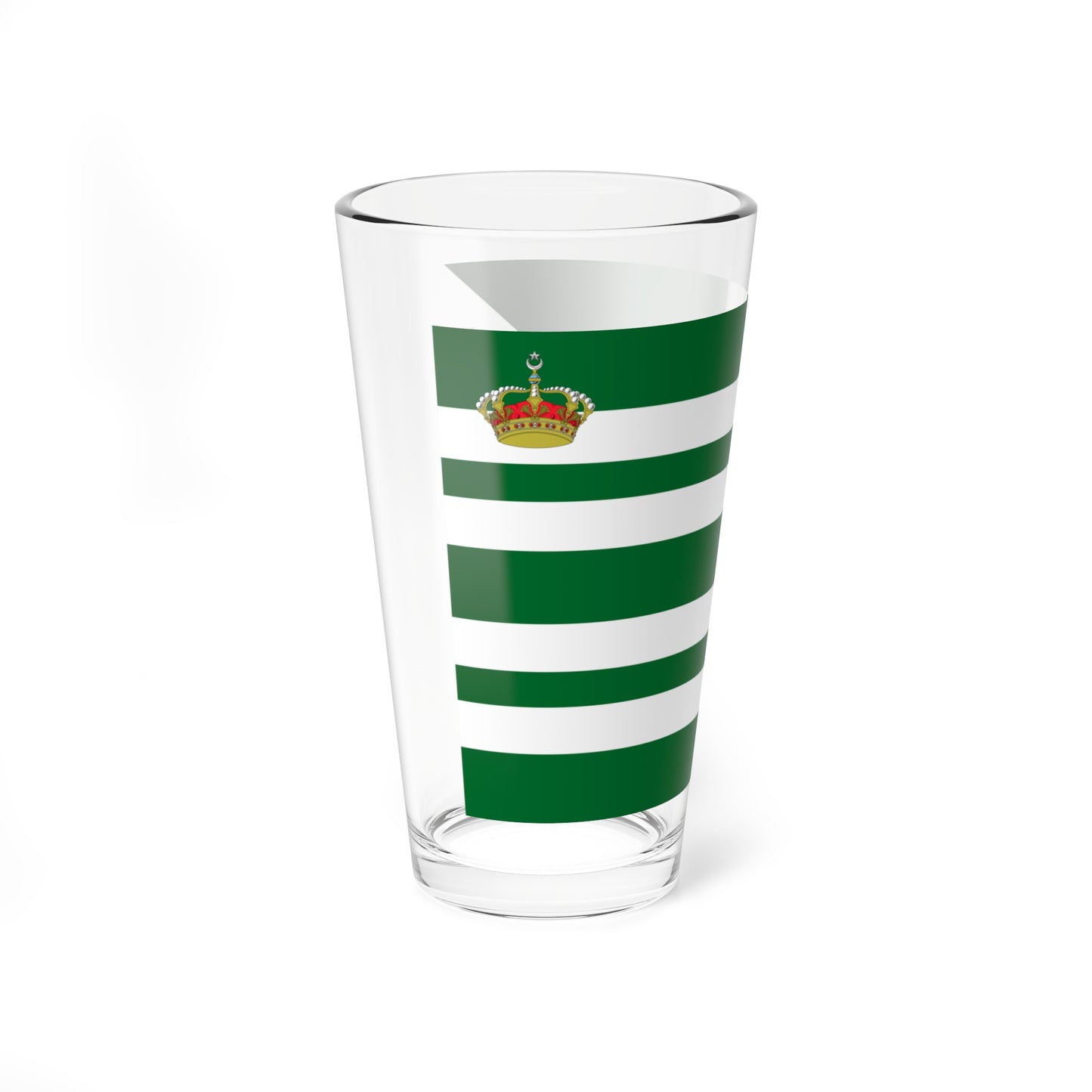 Air Force rank flag of Heir to the Throne of the Kingdom of Egypt (Egypt) Pint Glass 16oz