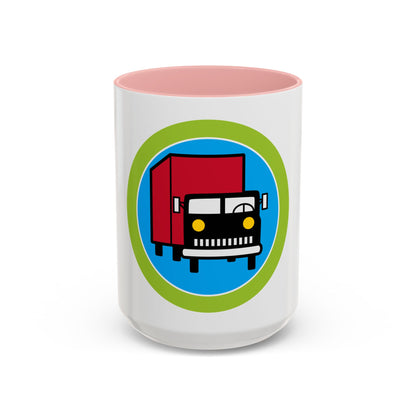 Truck Transportation (Boy Scout Merit Badge) Accent Coffee Mug