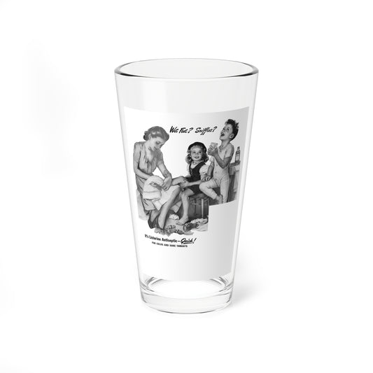 Listerine ad, Woman's Home Companion, January 1948 - Pint Glass 16oz