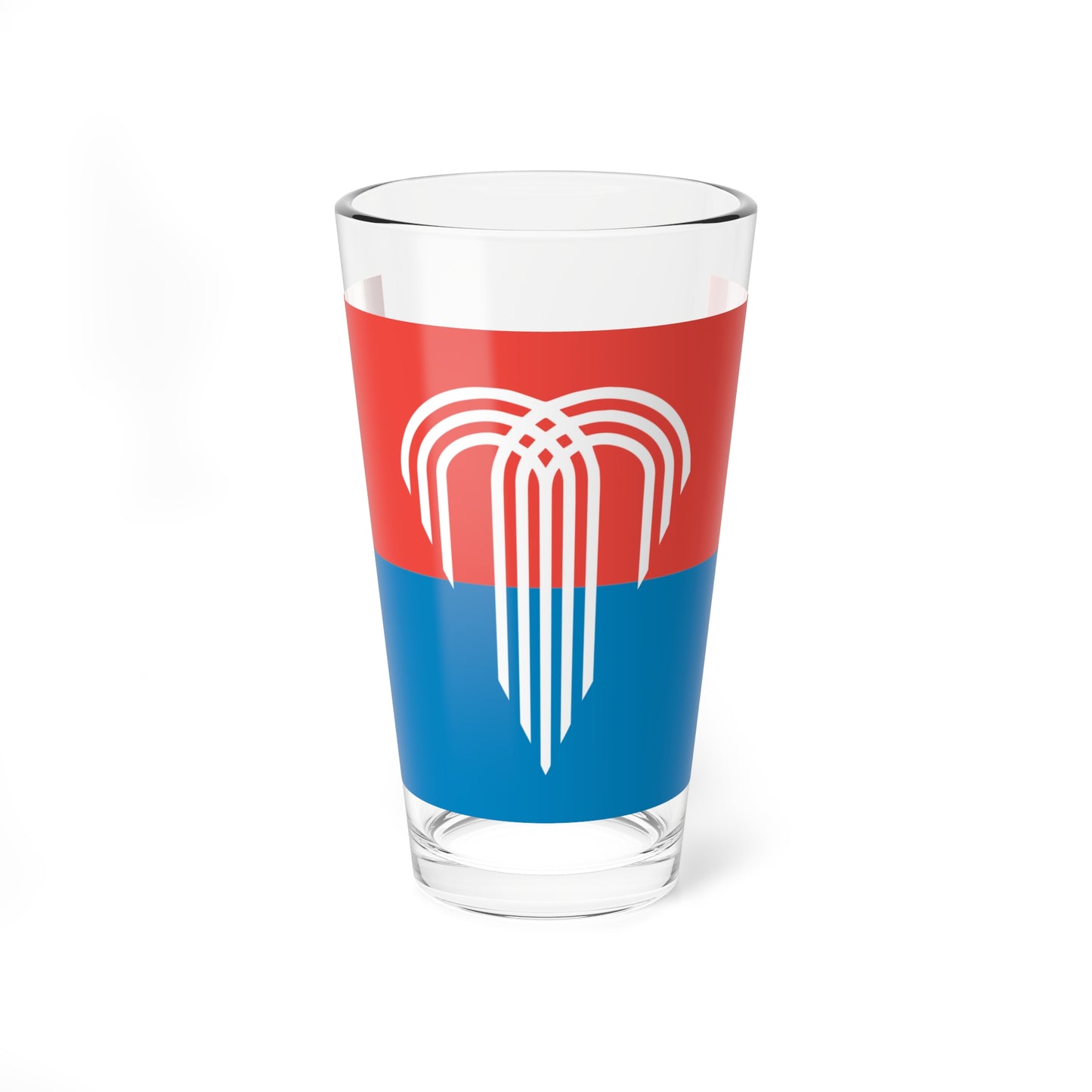 Flag of Kansas City Missouri (United States) Pint Glass 16oz