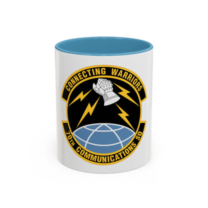 70th Communications Squadron (U.S. Air Force) Accent Coffee Mug