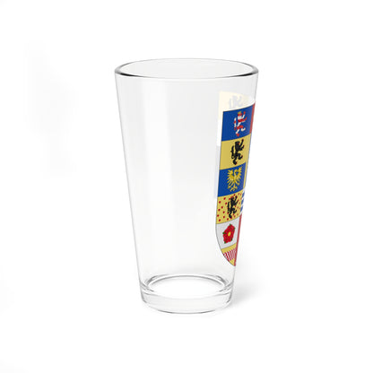Shield of Saxe-Meiningen-Hildburghausen (Germany) (Coat of Arms) Pint Glass 16oz