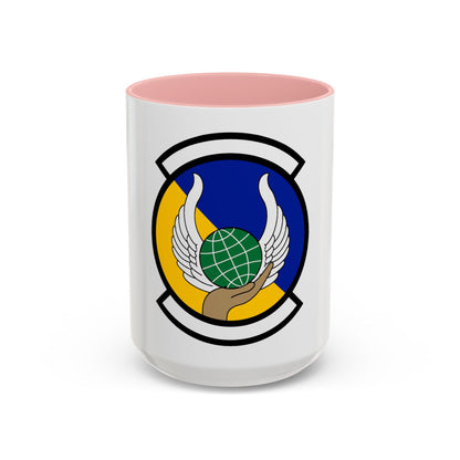 374 Force Support Squadron PACAF (U.S. Air Force) Accent Coffee Mug
