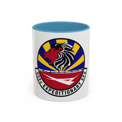532d Expeditionary Security Forces Squadron (U.S. Air Force) Accent Coffee Mug