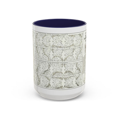 Heavens, The - Monthly Star Charts (1970) (Map) Accent Coffee Mug