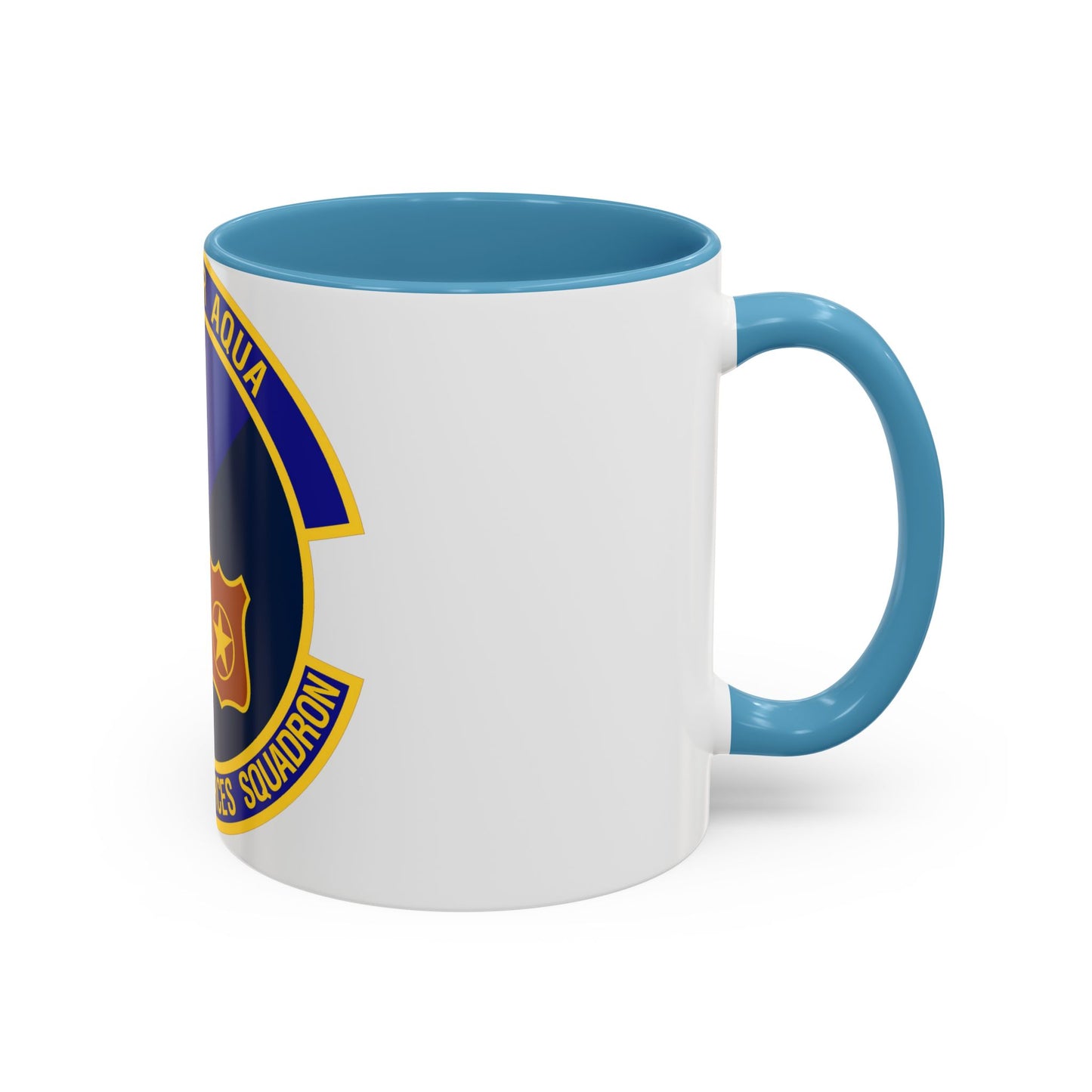 628th Security Forces Squadron (U.S. Air Force) Accent Coffee Mug