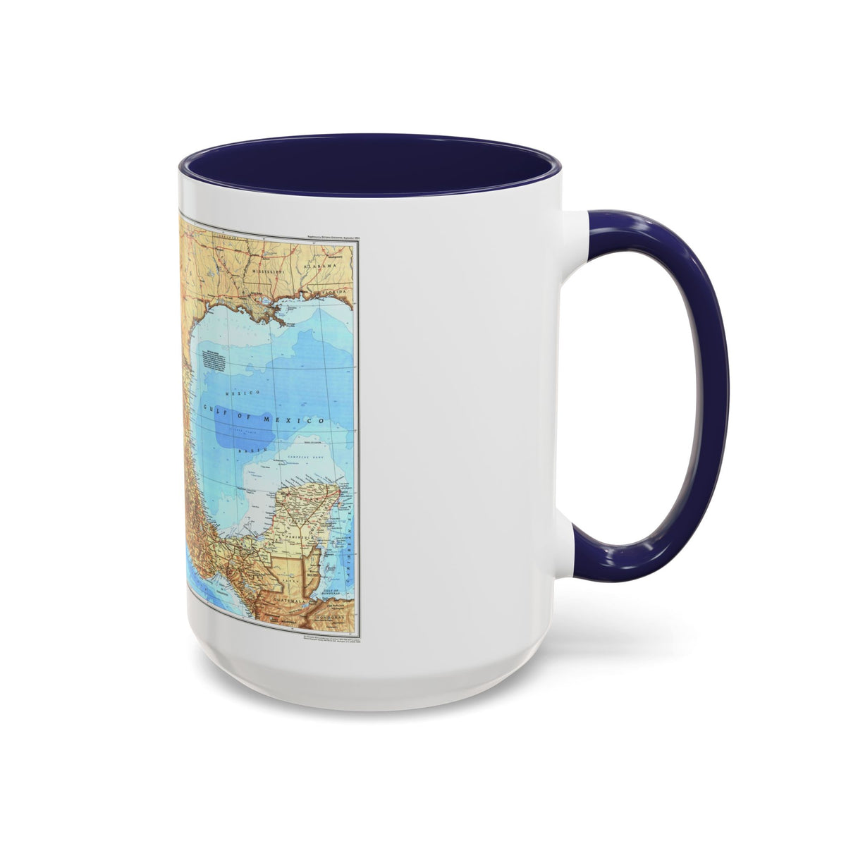 North America - Mexico (1994) (Map) Accent Coffee Mug