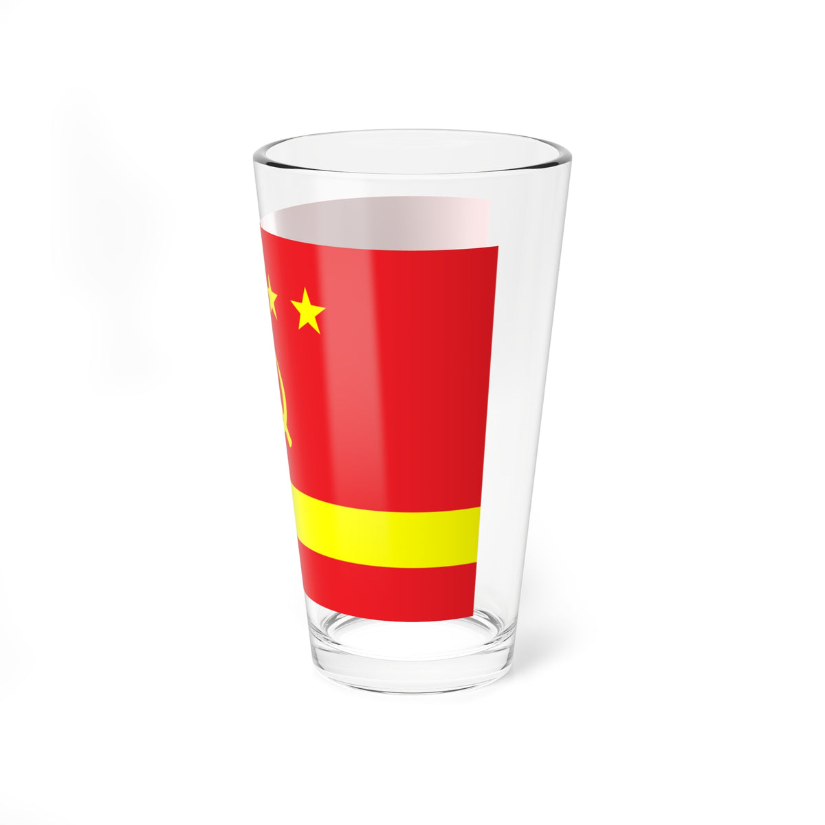 Proposed PRC national flags 036 (China) Pint Glass 16oz