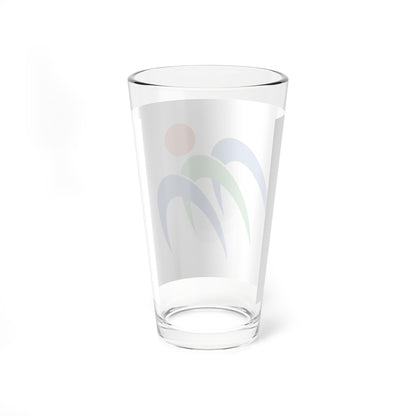 Flag of Minami Tokushima (Japan) Pint Glass 16oz