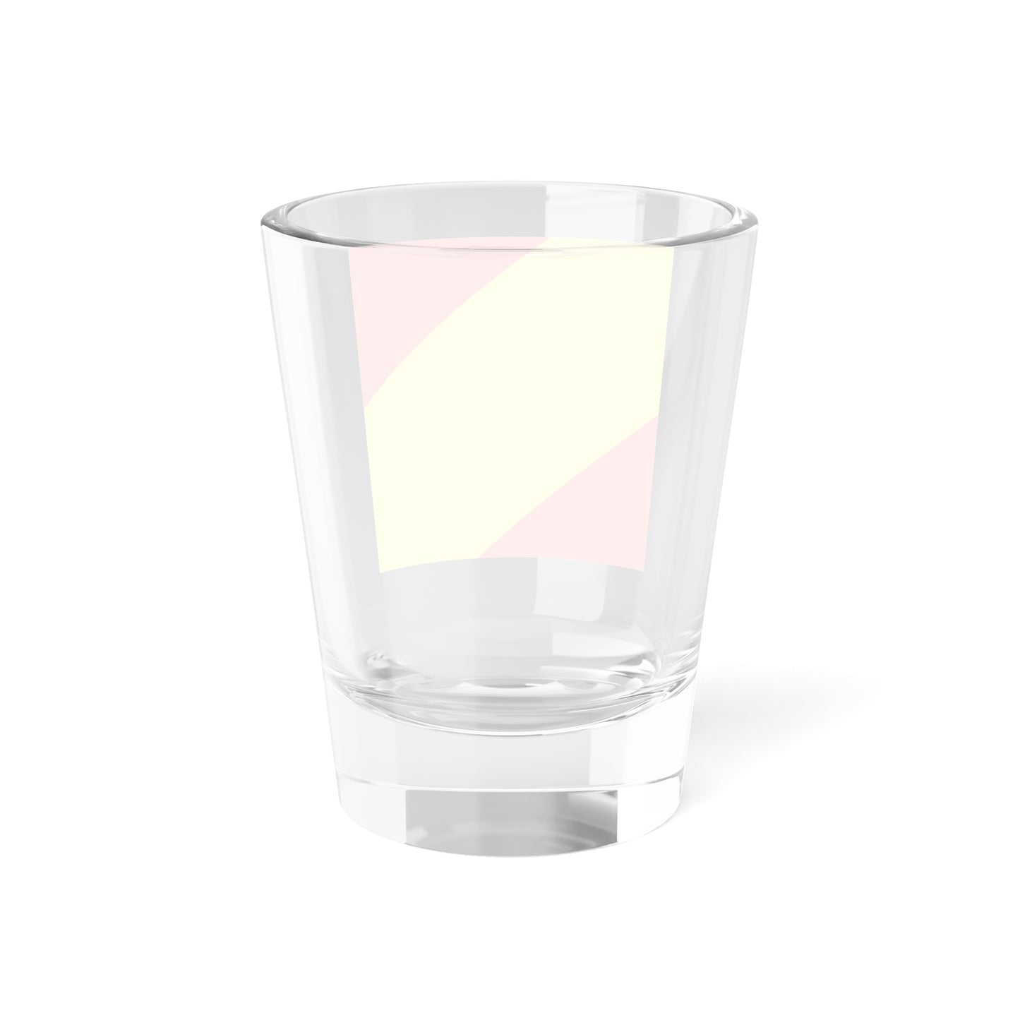Flag of Canton of Bern without bear (Switzerland) Shot Glass 1.5oz