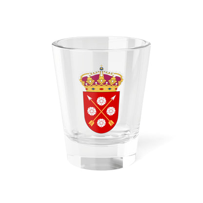 Närke vapen med kunglig krona (Sweden) (Coat of Arms) Shot Glass 1.5oz
