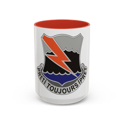 304 Signal Battalion (U.S. Army) Accent Coffee Mug