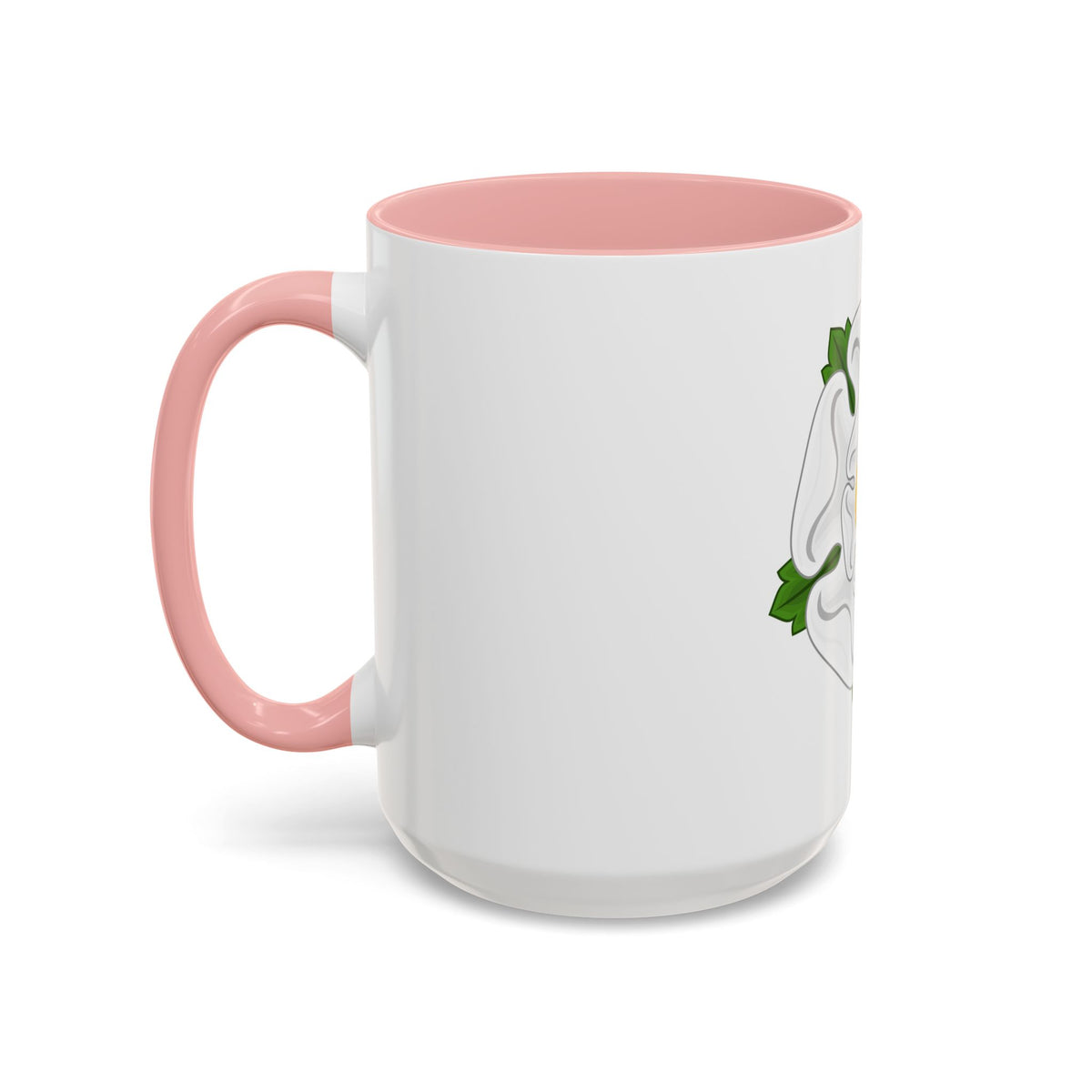 White Rose Badge of York - Accent Coffee Mug