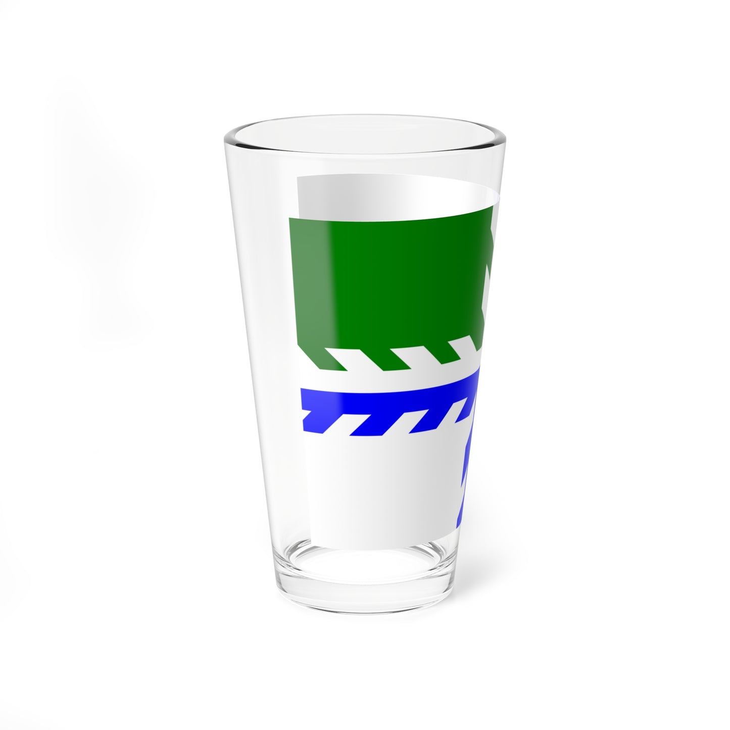 Flag of Vurnarsky district (Russia) Pint Glass 16oz