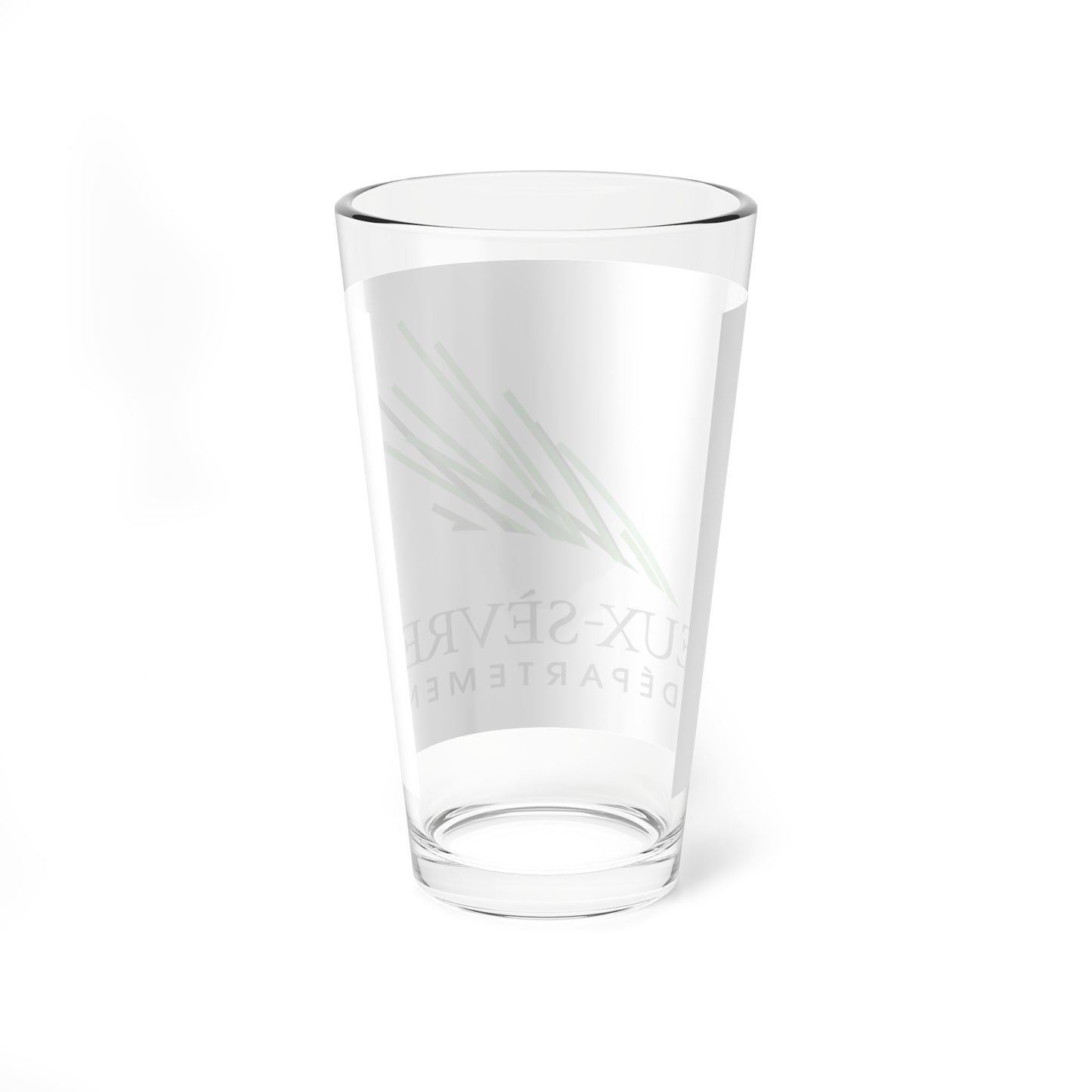 Flag of the Department of Deux-Sevres (France) Pint Glass 16oz