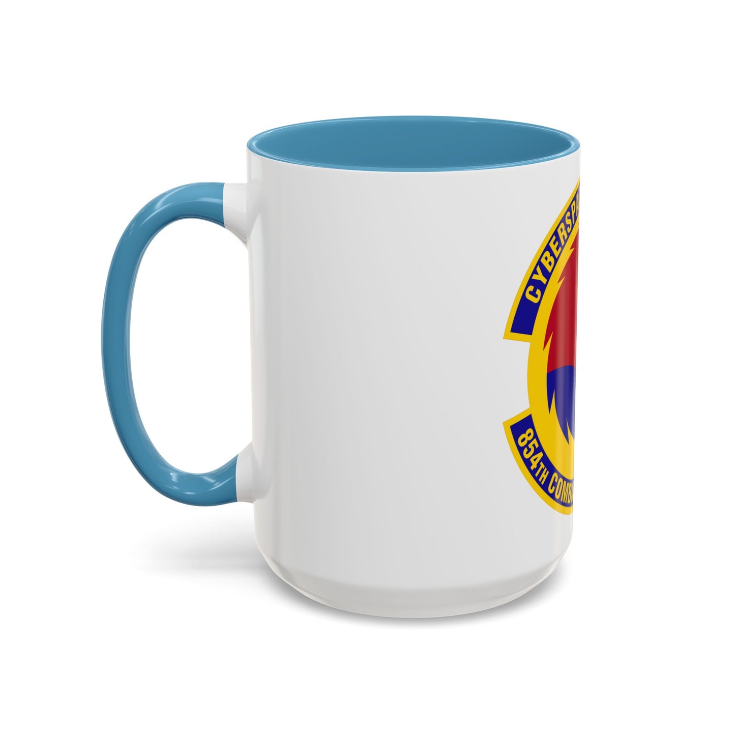 854 Combat Operations Squadron AFRC (U.S. Air Force) Accent Coffee Mug