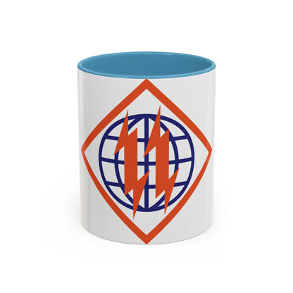 2d Signal Brigade (U.S. Army) Accent Coffee Mug