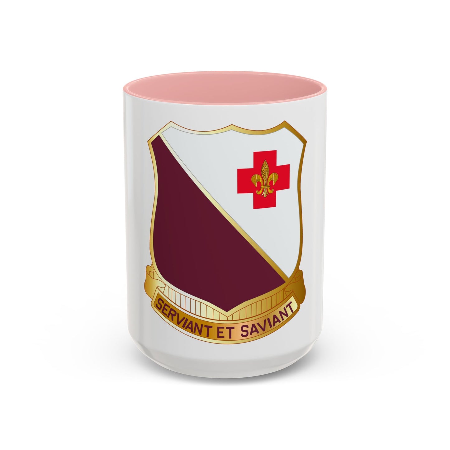 40 Medical Battalion (U.S. Army) Accent Coffee Mug