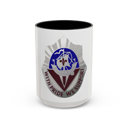 55 Surgical Hospital (U.S. Army) Accent Coffee Mug
