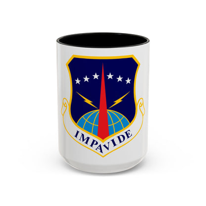 90th Space Wing (U.S. Air Force) Accent Coffee Mug