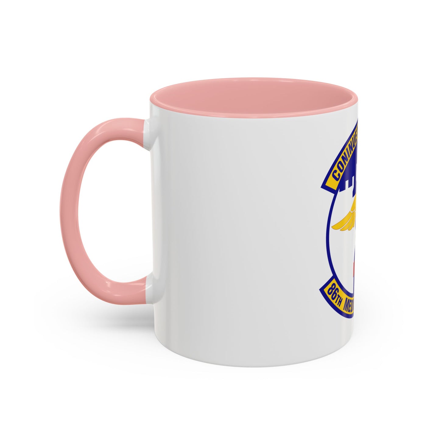86 Medical Squadron USAFE (U.S. Air Force) Accent Coffee Mug