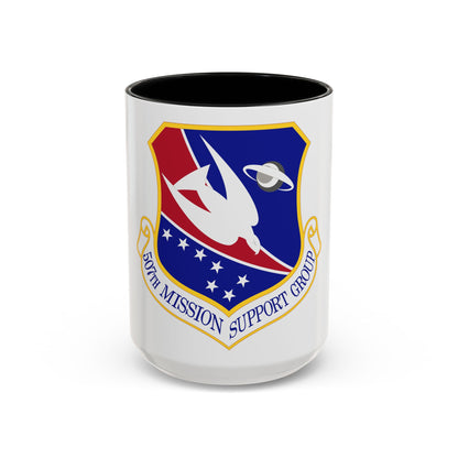 507th Mission Support Group (U.S. Air Force) Accent Coffee Mug