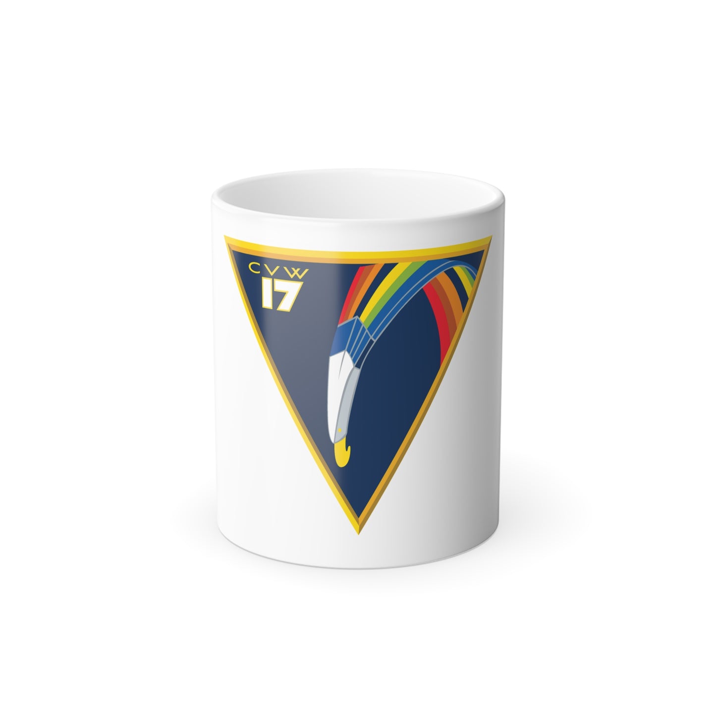 CVW 17 Carrier Air Wing (U.S. Navy) Color Changing Mug 11oz