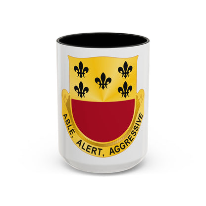 196 Armor Regiment (U.S. Army) Accent Coffee Mug