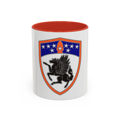 63rd Aviation Brigade (U.S. Army) Accent Coffee Mug