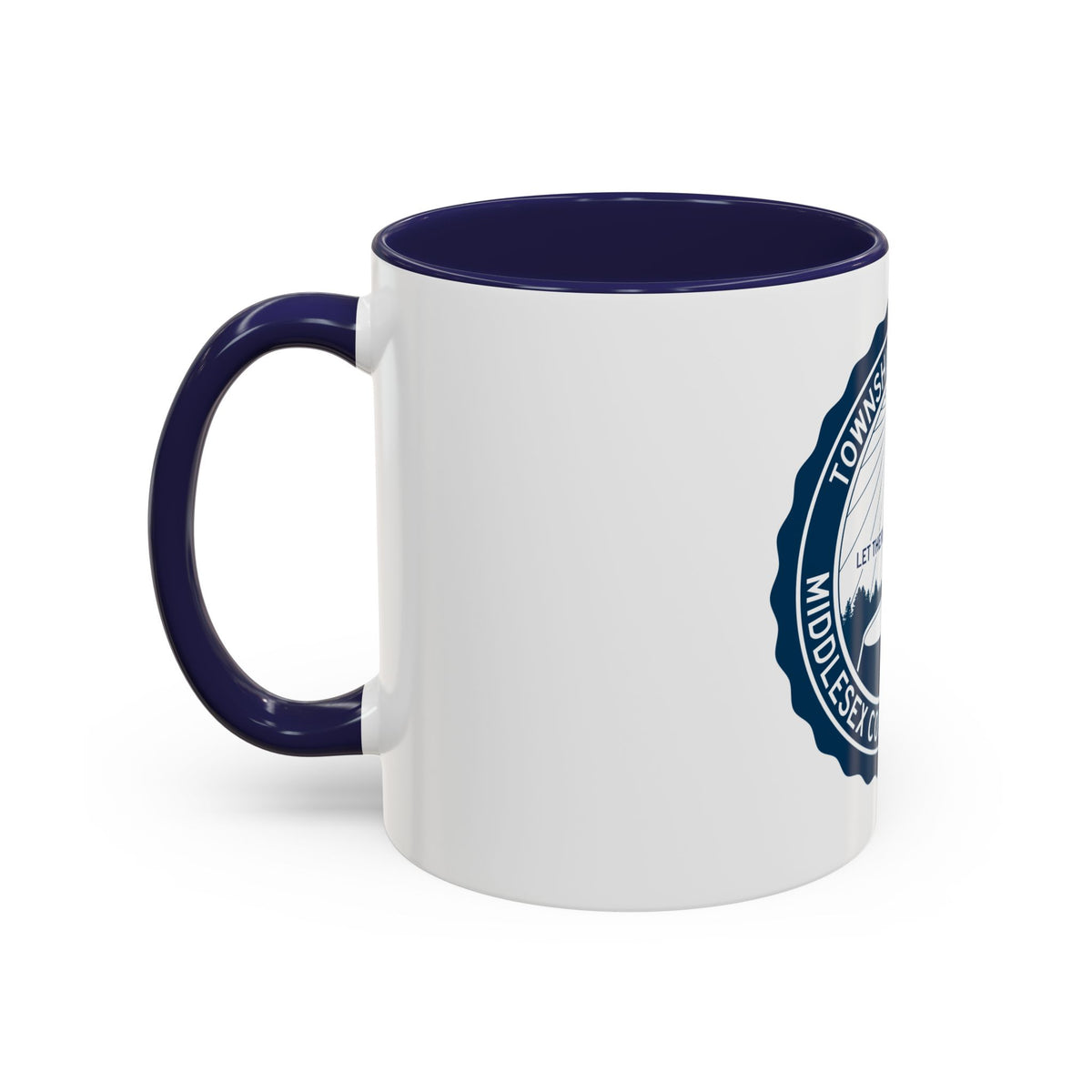 Seal of Edison NJ - Accent Coffee Mug