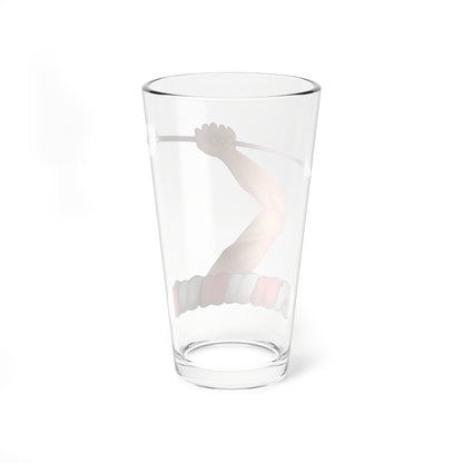 Crest of Zachary Taylor (United States) (Coat of Arms) Pint Glass 16oz