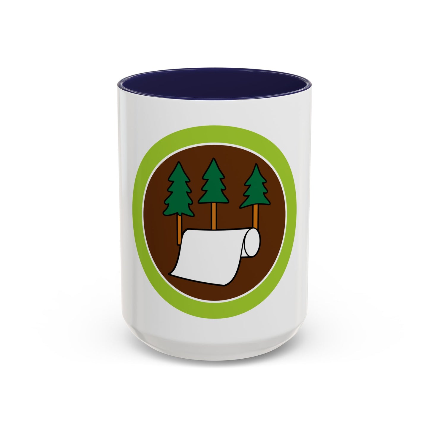 Pulp and Paper (Boy Scout Merit Badge) Accent Coffee Mug