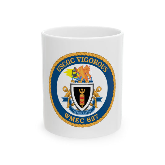 USCGC Vigorous WMEC 627 (U.S. Coast Guard) White Coffee Mug