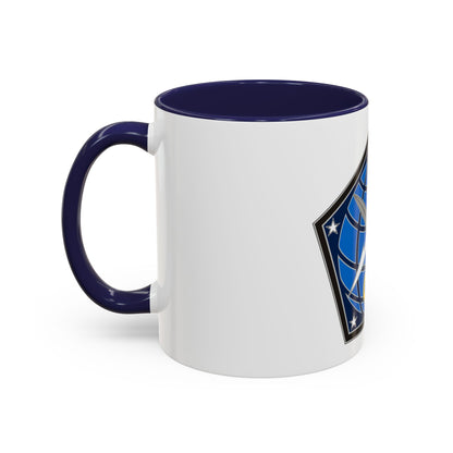 704 Military Intelligence Brigade (U.S. Army) Accent Coffee Mug