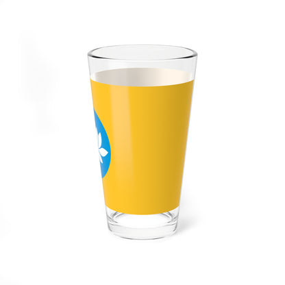 Flag of Kalmykia (Russia) Pint Glass 16oz