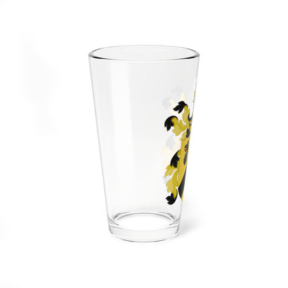 Coat of Arms of William Aspinwall (United States) (Coat of Arms) Pint Glass 16oz