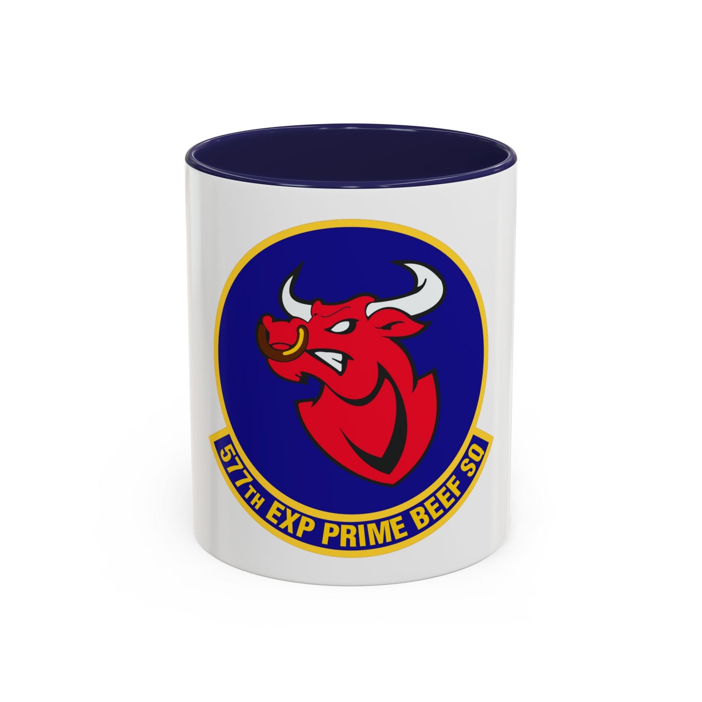 577th Expeditionary Prime Base Emergency Engineer Force Squadron (U.S. Air Force) Accent Coffee Mug