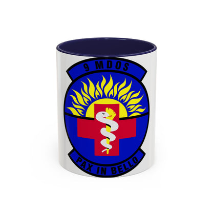 9th Medical Operations Squadron (U.S. Air Force) Accent Coffee Mug