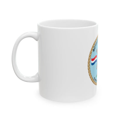 USCG Activities Europe the Netherlands (U.S. Coast Guard) White Coffee Mug