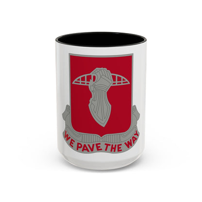 17 Engineer Battalion (U.S. Army) Accent Coffee Mug