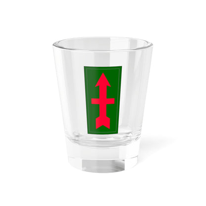 Verre à liqueur 32e division d'infanterie (armée américaine) 1,5 oz